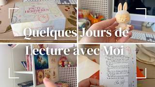 Quelques jours de Lecture avec moi ! ( Vlog )