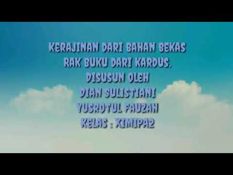 rak-buku-dari-kardus.-#prakarya
