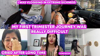 EARLY PREGNANCY EXTREME SICKNESS  | DIY HOME DECOR  | SADIA RIND