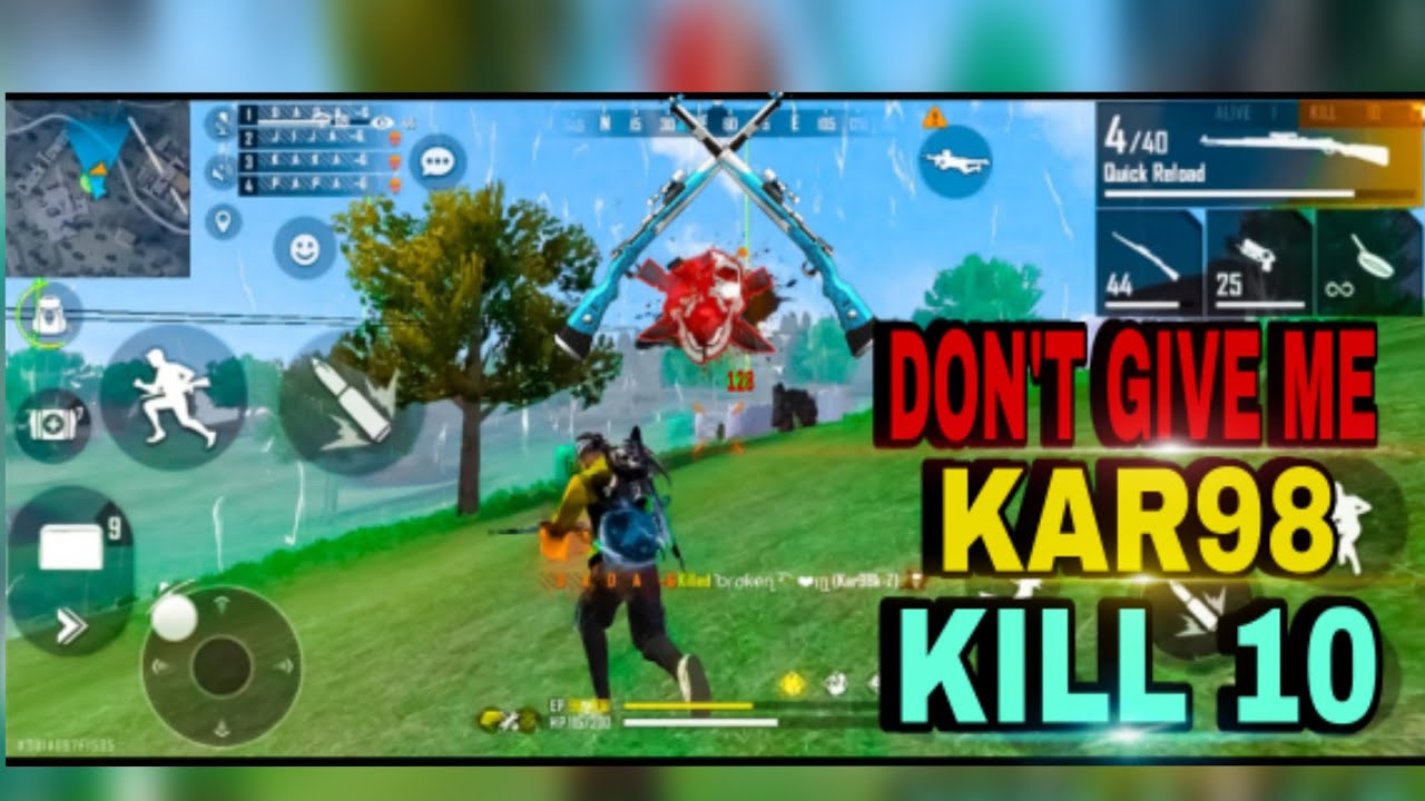 kar 98 challenge/ double kar 98 challenge