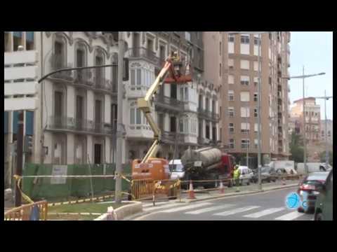 Demolición del edificio de la ONCE