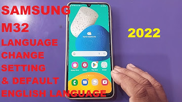 Samsung M32 Language Change Setting & Default English Language ! Eassy Trick .