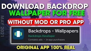 Download Wallpaper From Backdrops App For Free. Best Wallpaper App 2021. Backdrops App Free Download screenshot 3