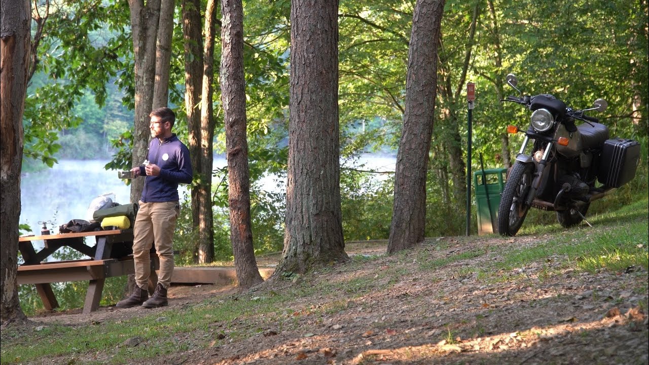 Riding 1,200 miles to Michigan and back on my BMW R65