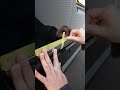 新型スペーシアカスタムターボにリアゲートガーニッシュを取り付ける前の仮止めとマーキング作業 #spacia #spaciacustom #スペーシアカスタム　#スペーシア #diy #納車