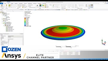 How to model surface coating stress in Ansys Mechanical