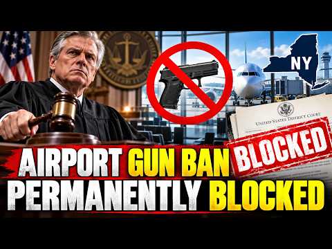 BREAKING: New York’s Airport Gun Ban Just Got BLOCKED