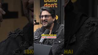 Age can't define your experience || #arshadwarsi #podcast #rajshamani #shorts #viralshorts #ytshorts