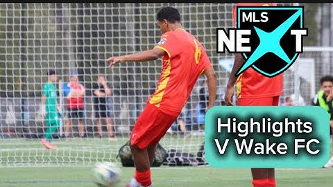 MLS Next: Highlights V Wake FC U19