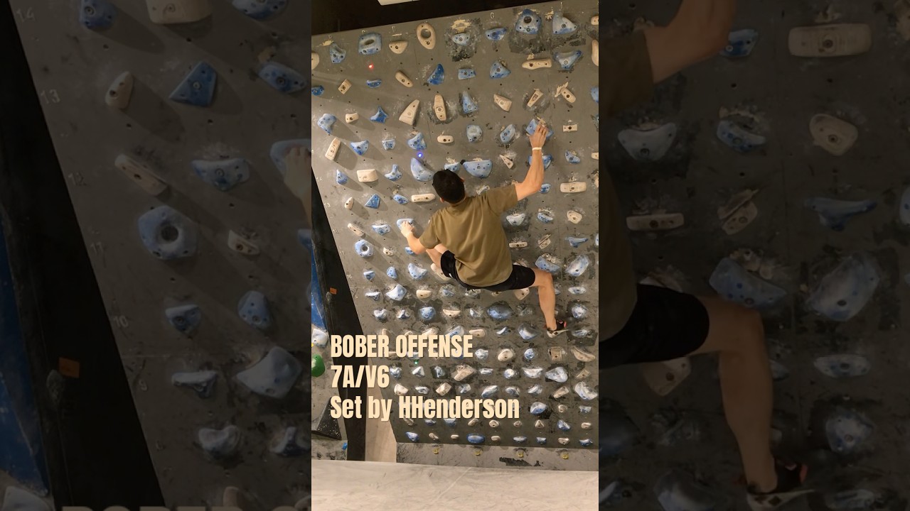 7A/V6 BOBER OFFENSE, MoonBoard 2024 set