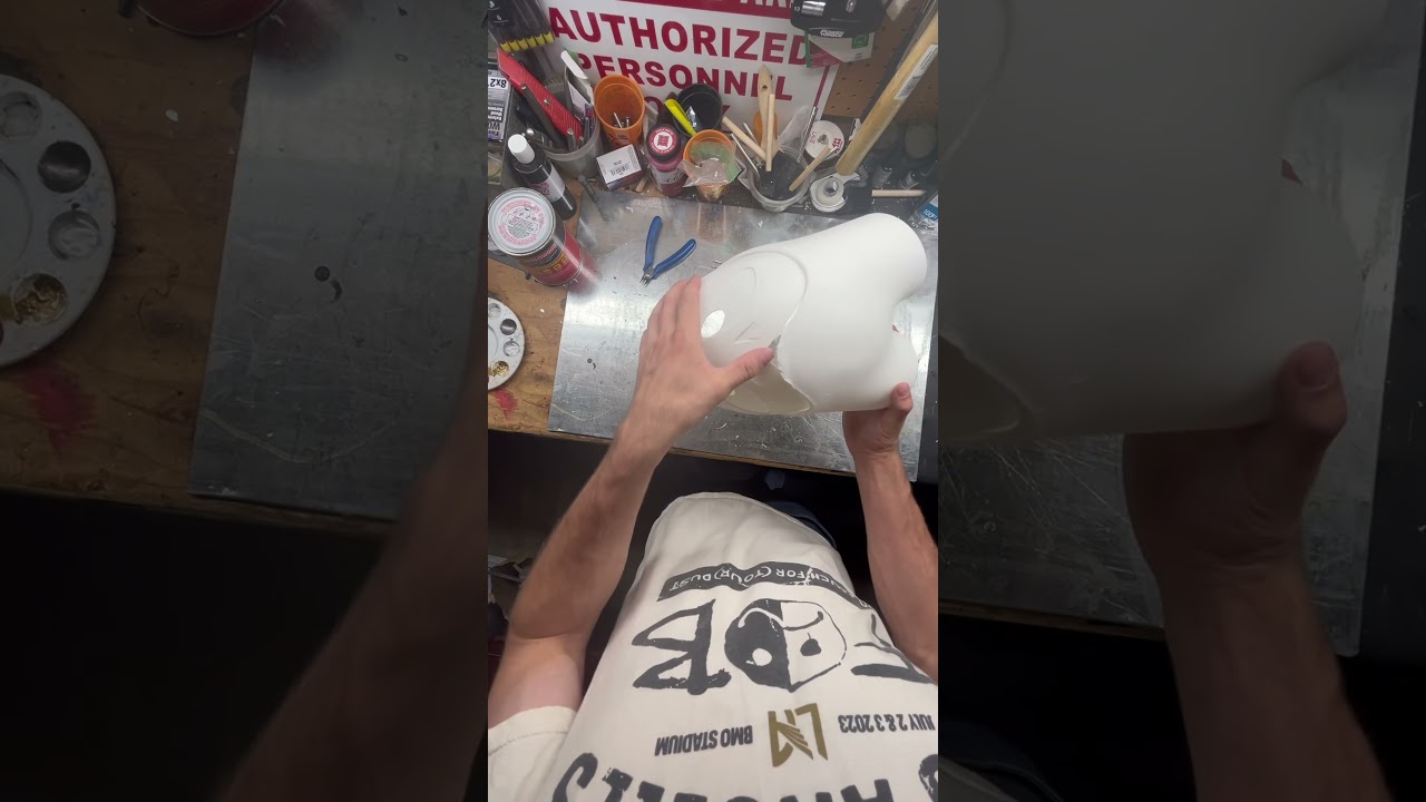 Pt.1 3D print of Adam helmet from Hazbin Hotel