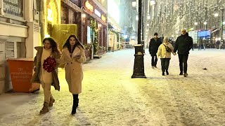 [4K] Walk Moscow in the Snow: A Journey around the city by foot