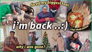i'm back 🤍 this is what happened