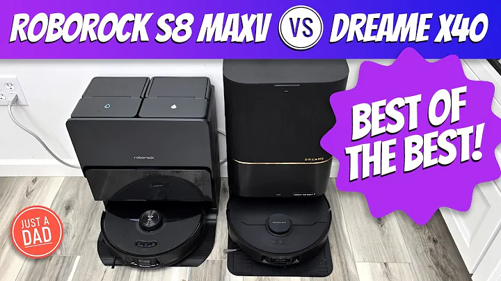 Roborock S8 MaxV Ultra vs Dreame X40 Self-Emptying Vacuum & Mop Robot COMPARISON  BEST of the BEST