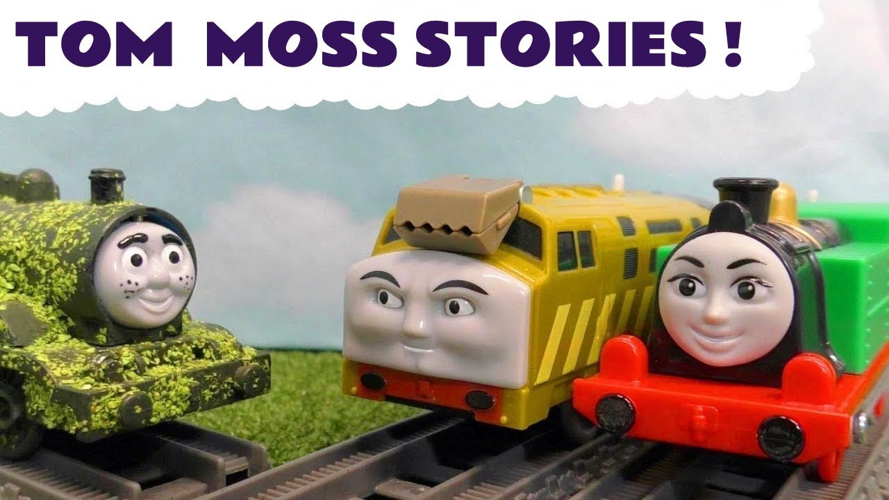 Tom Moss Toy Train Stories with other Thomas Trains