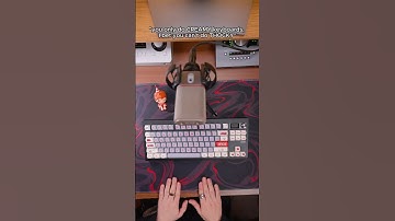 Finally a THOCKY keyboard