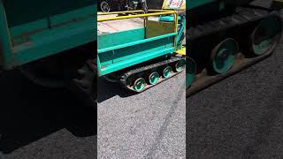 運搬車 ピンクレディー ひらり 筑水キャニコム BFP400 クローラー 立ち乗り 手動ダンプ