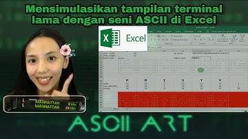 Excel  - Ascii Art tutorial - CodinGame