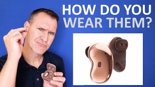 How To Wear Samsung Galaxy Buds Live  How do you put Galaxy Buds Live in to fit your ears?