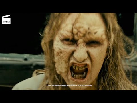 Injected Anti Virus to a Zombie, Resident Evil Extinction Movie