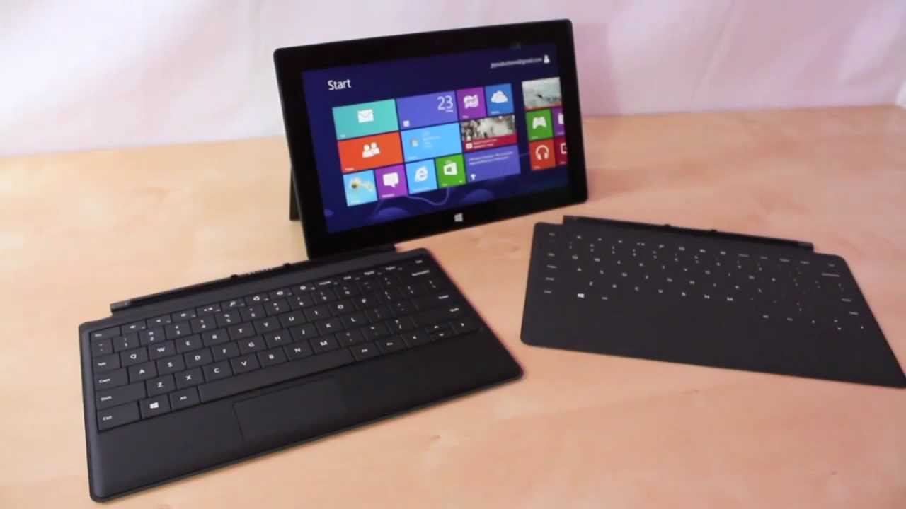 Surface Keyboards Touch vs Type | Differences | Which to buy? - YouTube