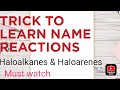 Name reactions trick#important reactions #Chemistry#cbseboard#upboardexam#Class 12th