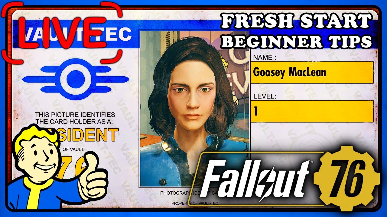Fallout 76: Fresh Start 2024 Stealth Armor & Railway Rifle Beginner ...