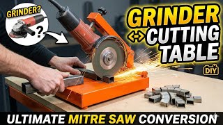 How to DIY a Mini Table Cutting Machine from an Angle Grinder - Part 3 | DIY Projects 2026