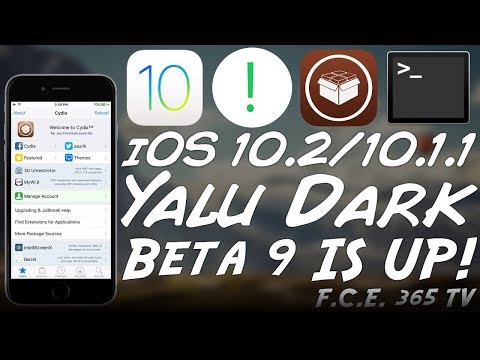 iOS 10.2 Yalu Dark Jailbreak - Beta 9 RELEASED (With SSH FIX)