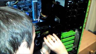 NVIDIA HAF X COOLERMASTER GPU Fan Installation