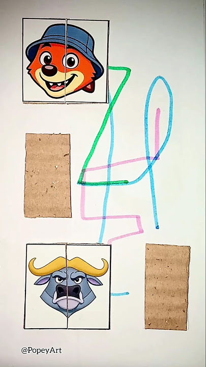 Download lagu Zotopia Fun 😊 Line Correcting Puzzle Challenge 🤗🤩 #zootopia #animals #fun