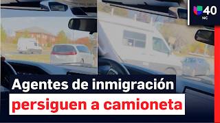 Así Fue La Persecución De Ice A Una Camioneta Acusada De Interferir En Operativo Migratorio