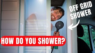 How To Shower in a Van | Van life