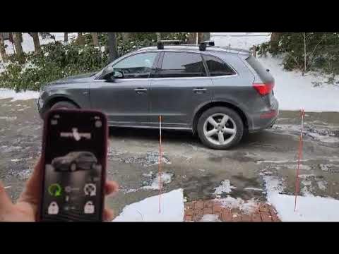 Audi Q5 Remote start system, USA - YouTube