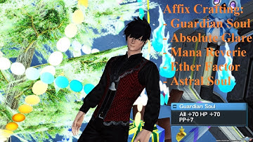 PSO2 JP: Guardian Soul Crafting/Affixing - GS Unit Part 1