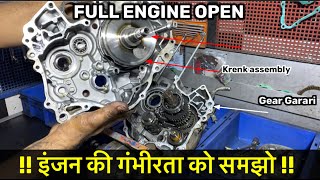 फुल इंजन फिटिंग मे कितना खर्चा करे | Honda hornet bike full engine Dismantling  | screenshot 1