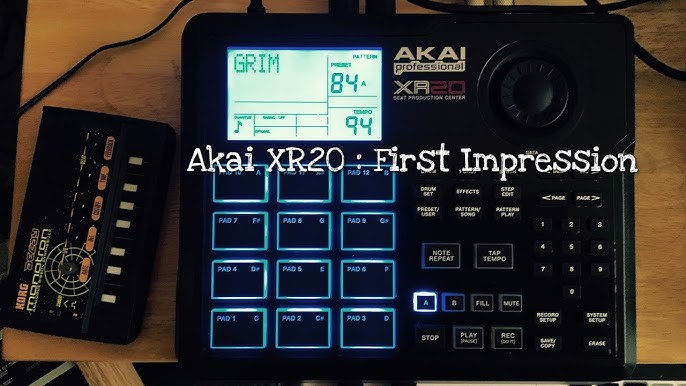 AKAI XR20 - a few demos - YouTube