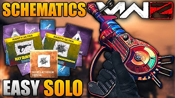 MW3 Zombies: The EASY Way To Get Rare Schematics SOLO Fast!
