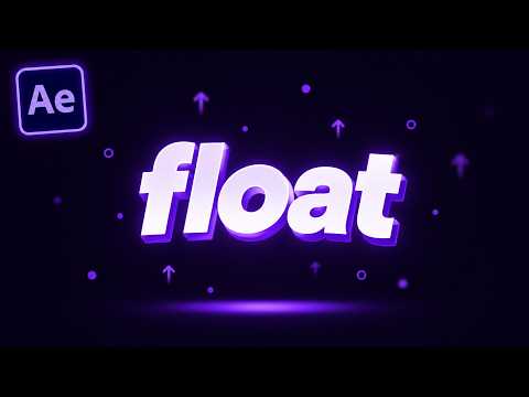 How to Make Floating Text in After Effects