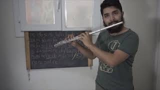 Selvi Boylum Al Yazmalım Yan Flütle Nasıl Çalınır