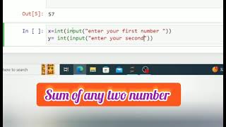 Python program for beginner // easy way to learn python program // calculator , if else program