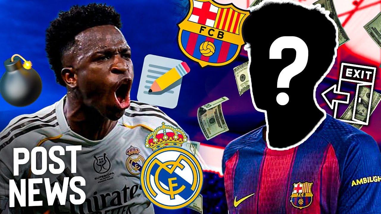 OFICIAL: NUEVA SALIDA en el BARÇA | VINICIUS, CERCA de RENOVAR | EL FUTURO de LEWANDOWSKI