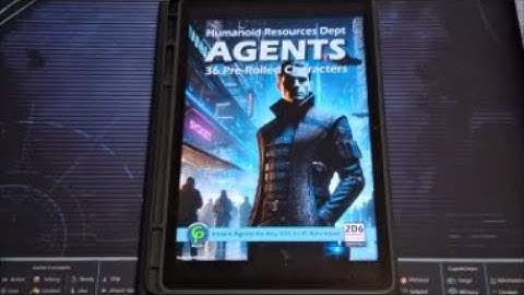 Agents From Cyborg Prime Games For Traveller or Cepheus 2d6 Games