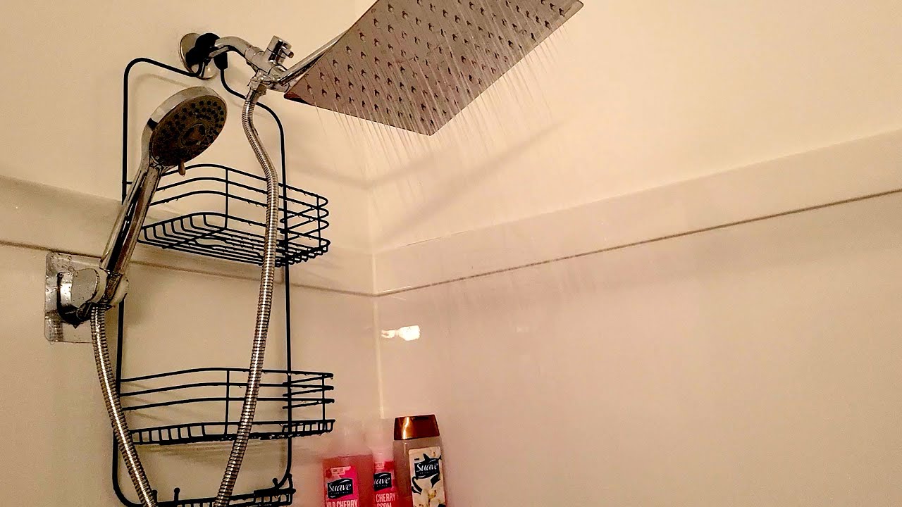 Review for PinWin 12 inch shower head combo rain shower head YouTube