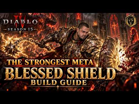 The STRONGEST Paladin Meta Build in Season 15 - Thorns Blessed Shield Guide | Diablo 4