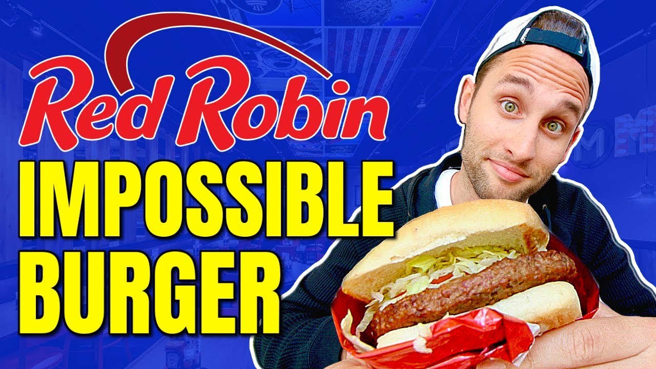 Red robin 2024 impossible burger