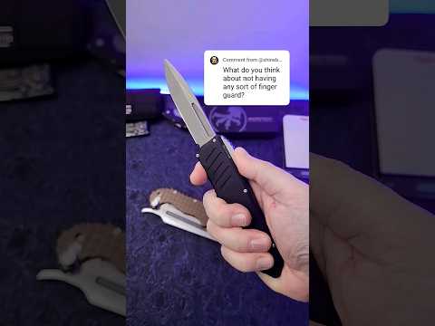 Why Don't OTF Knives have FINGER GUARDS?!     
