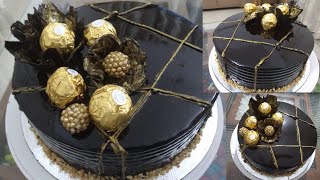 Ferrero Rocher Cake/ Ferrero Rocher Cake recipe in malayalam/ Cake recipe/No oven