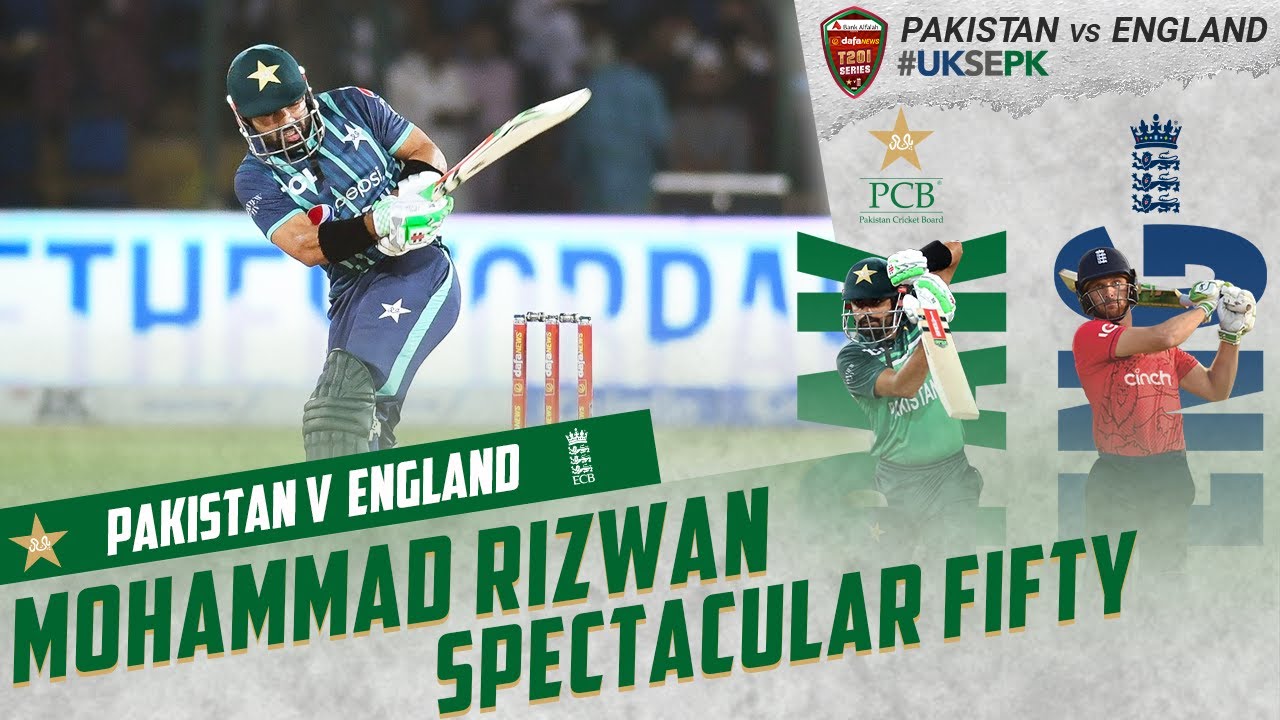 â�£Mohammad Rizwan Spectacular Fifty | Pakistan vs England | 1st T20I 2022 | PCB | MU2L