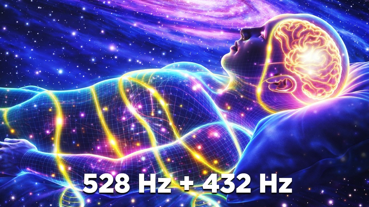 528 Hz + 432 Hz Ambient Soundscape | Deep Cellular Renewal & Inner Harmony | Healing Frequency Style
